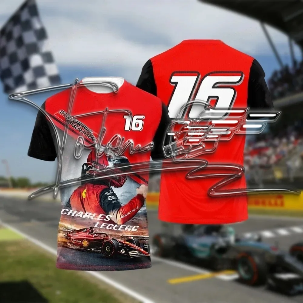 عشاق الدراجات النارية الجدد يضمون في 2025، دورة خارجية للرجال في شارع Leclerc، رياضات شديدة # 16 قميص بأكمام قصيرة. #2