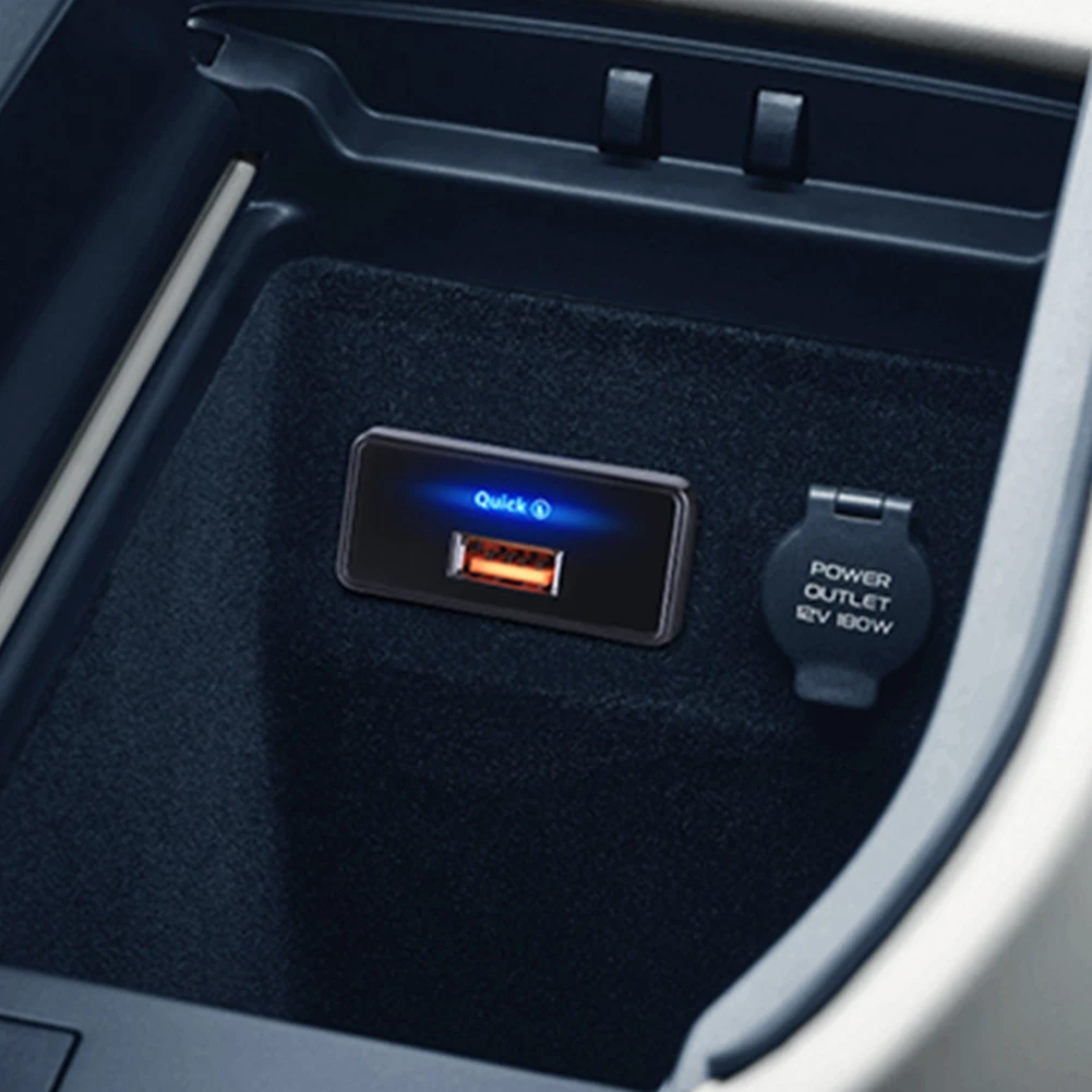 18 واط/30 واط شاحن سيارة شحن سريع PD نوع C/USB RV USB منفذ محول شاحن سيارة مقبس الطاقة ل مركبة بحرية ATV شاحنة تخييم #1