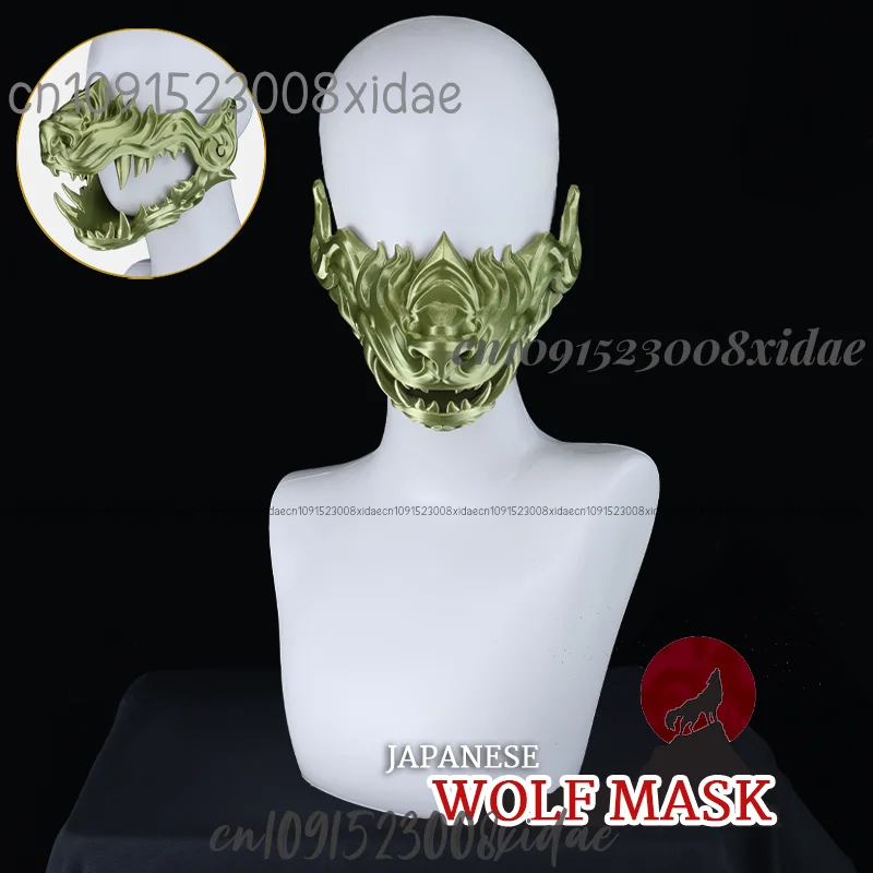 3D Printed Fursiut Muzzle Cosplay The Canines Fox Wolf Dog Mask Face Decoration Pub Carnaval Halloween Stage Performance Styling