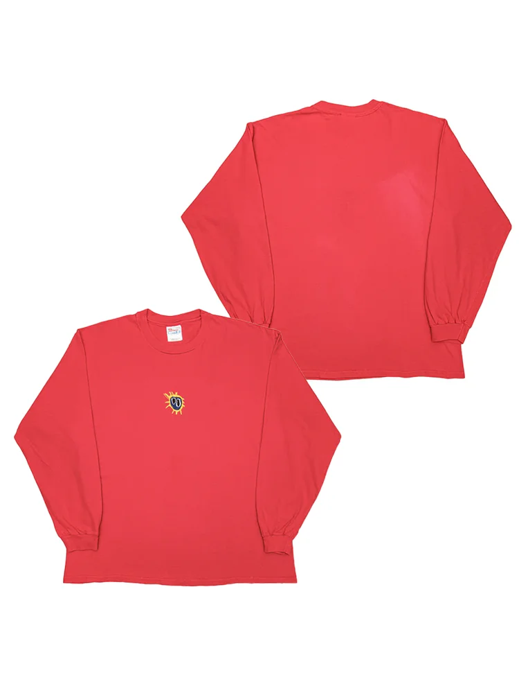 

Футболка Primal Scr Band в американском ретро-стиле оверсайз, панк, из чистого хлопка, с длинным рукавом, осенняя, дышащая, влагоотводящая