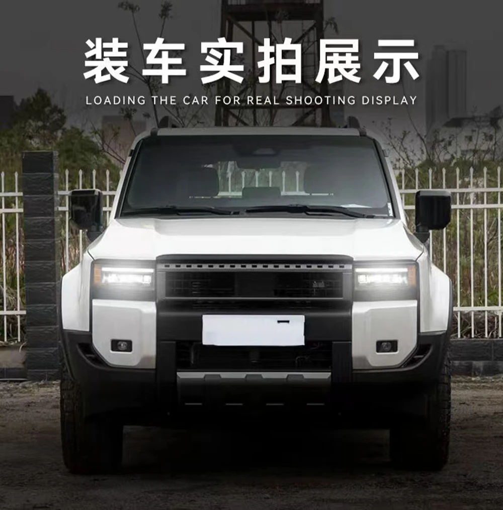 

Led Headlights For Toyota Land Cruiser Prado LC250 TX 2024 2025 Upgrade LED Headlamp Assembly Front DRL Projector Lens