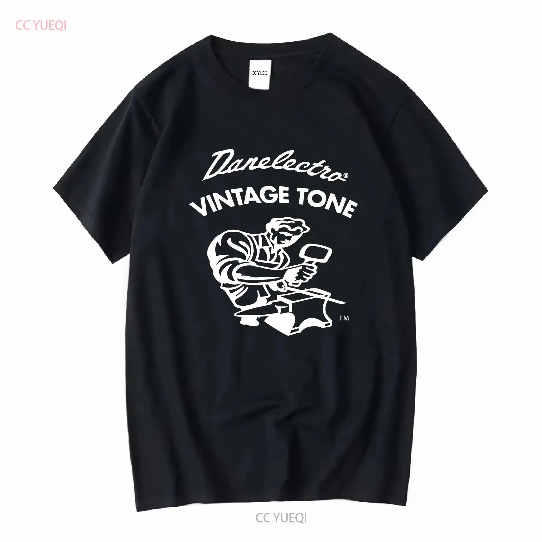 Vintage 90s Danelectro Guitar Strings T Shirt XL Audio Tech Sound Gear Promo long or short sleeves vintage Washed