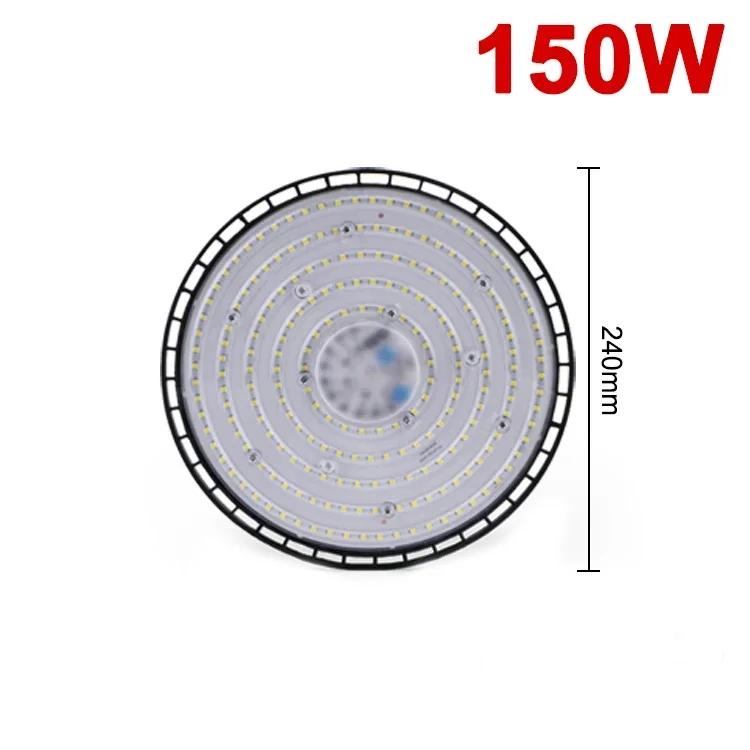 220V Super Heldere UFO LED Industriële Verlichting Garageverlichting 100W 150W 200W Hoogbouw Licht IP65 Waterdicht Voor Magazijn Fabriek