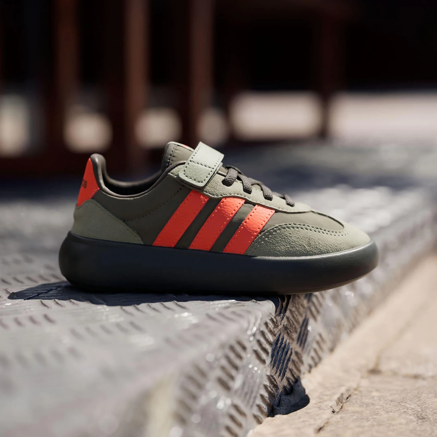 

Adidas Authentic Barreda Kids Casual Durable Low-top Retro Sneakers JQ8849