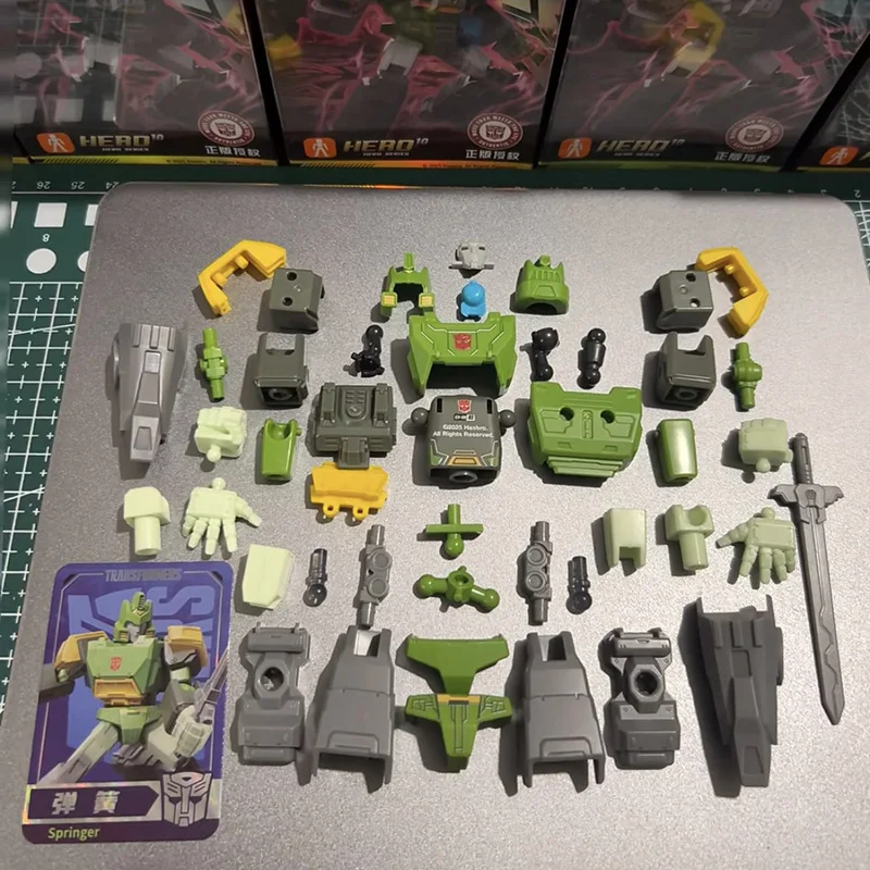 Original BLOKEES Transformers GALAXY 9 Blind Box Megatron Jetfire Bombshell Unicron Mirage Autobots Decepticons Figure Toys Gift view 5