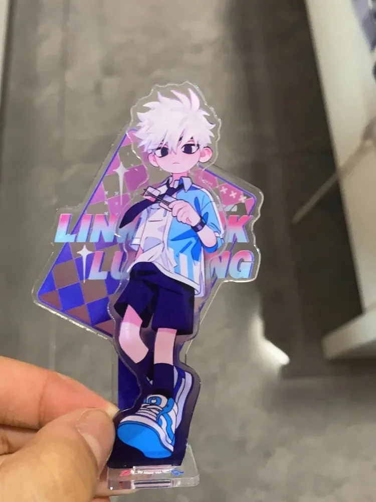 أنيمي فيلم لينك انقر تشارلز لوكاس رين الاكريليك الشكل حامل نموذج لوحة DIY بها بنفسك زخارف مكتب الدائمة علامة الحلي لمحبي هدية
