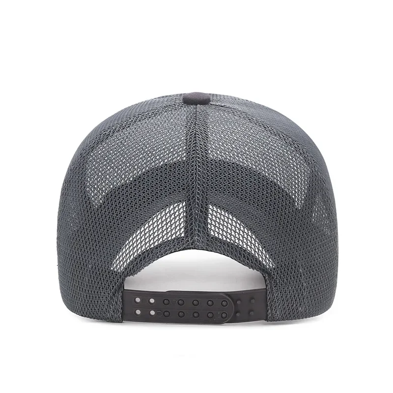 Summer Men Hat Openwork Brim Breathable Mesh Cap Outdoor Sports Sunscreen Baseball Women Sunhat
