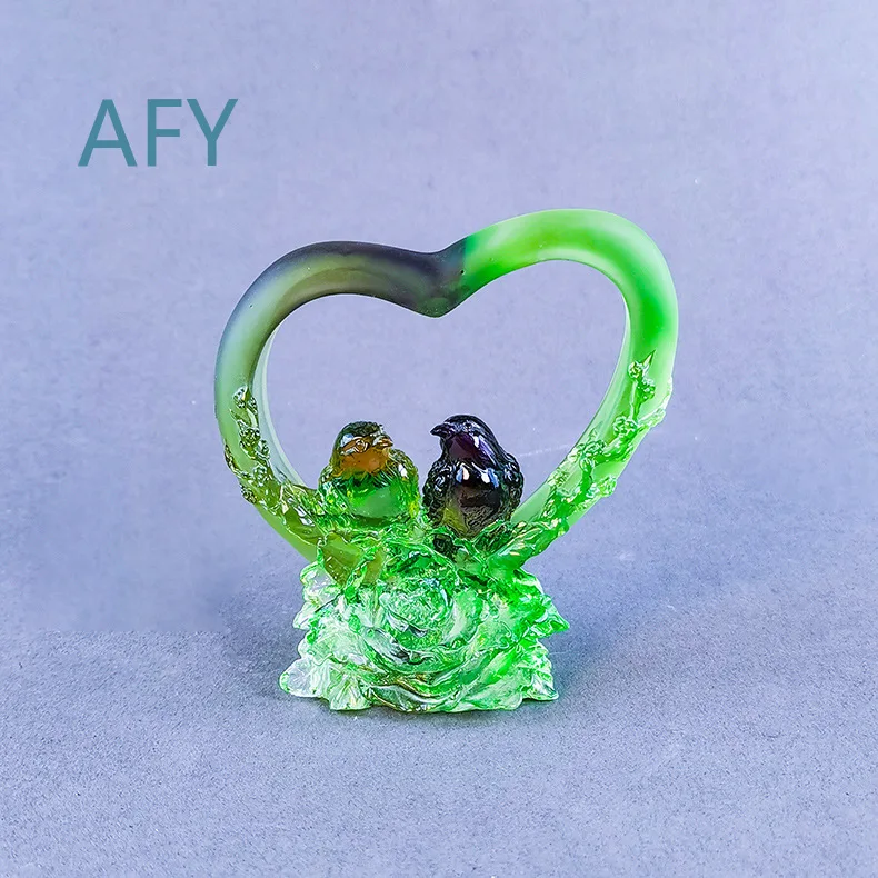 Glazed Wedding Ornaments for Home Desktop Decoration Housewarming Gifts Knot Decor Factory Direct Sale for Wedding Party