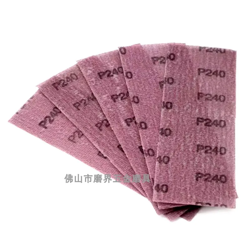 

Mesh Sandpaper Rectangular Dry Abrasive Paper 90*180mm for FESTOOL /Mirka etc Sander 80-400 Grit Back Fleece