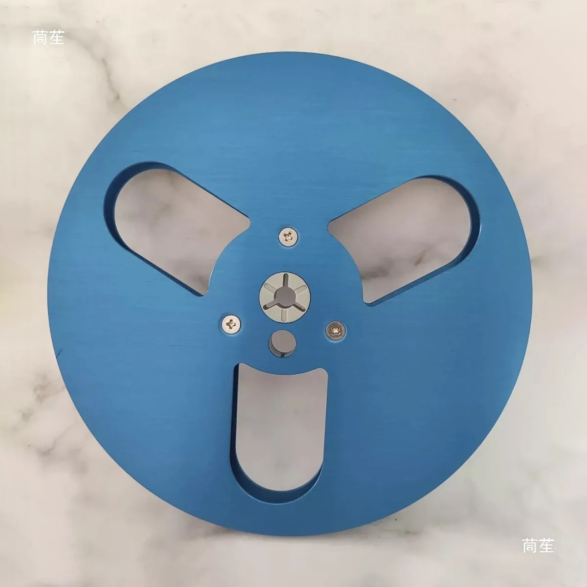 إطار قرص آلة الفتح 7 بوصة قرص ألومنيوم 1/4 مع قرص ألومنيوم فارغ مناسب لملحقات آلة فتح BASF #2