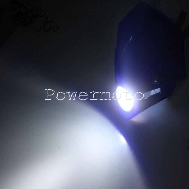 Enduro LED Mini Headlight Motocross for Gas Gas TXT 250 Pro 125 300 EC300 TXT280 Racing EC200 Six-Day Trail Dirt Bike Head Light