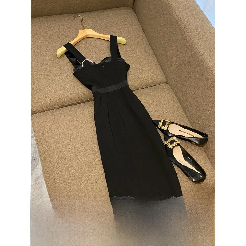 Bla Sexy Split Doble hombro ort Dr Adelgazante Par Dr Ci Commute Cintura alta V Ne una línea Fibra de poliéster