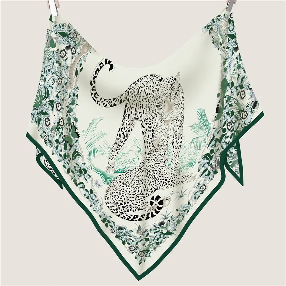 POBING 30 % Seide, 70 % Kaschmir-Schal für Damen, handgerollt, modischer Druck, Dreieckstücher, Wraps, Bandana, große Hijabs, weiblicher Foulard – Detail 10