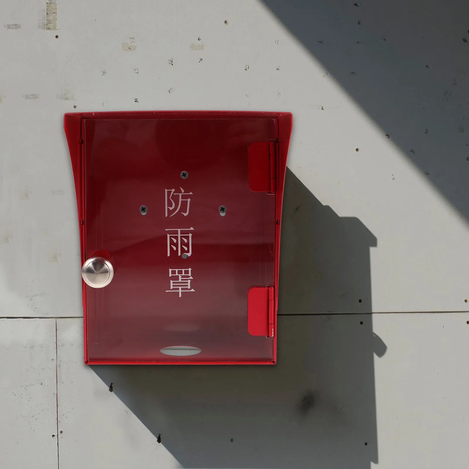 Fire Alarm Protective Cover Universal Fit Rainproof Weatherproof for Outdoor Use Fire Sprinkler Call Point Cover Easy Install