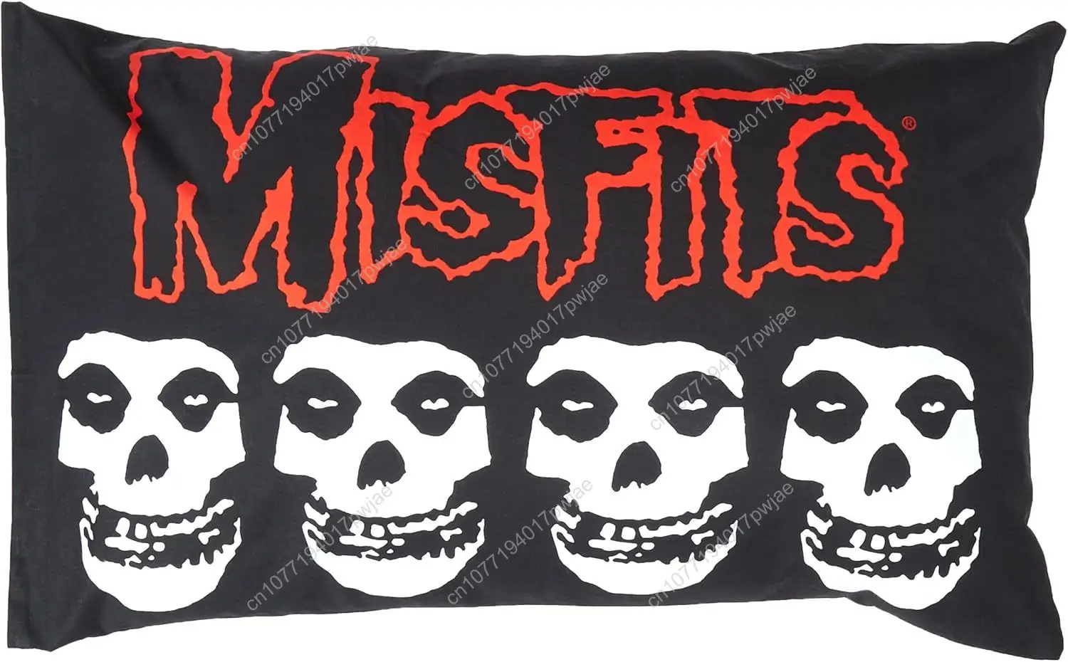 C&D Visionary Pillowcase Misfits Logo & Skulls Pillow Case