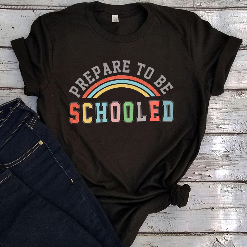 

Back To School Shirt Teacher Tee Teacher Appreciation Tee 1st Day of School Women Clothing Teach Love Shirt Aesthetic