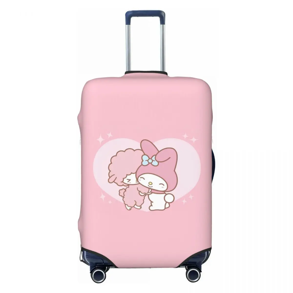 My Melody Sanrio Anime Suitcase Cover Cute Y2K Manga Travel Vacation Practical Luggage Accesories Protector