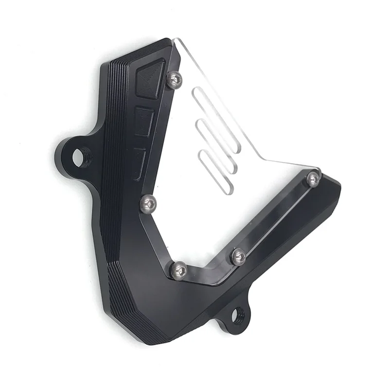 دراجة نارية اليسار محرك الحرس الجبهة سلاسل الاضراس غطاء حماية حامي لياماها PG-1 PG1 2024 2025 اكسسوارات