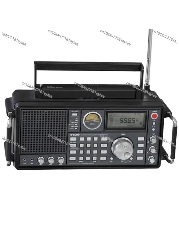 

FM Stereo two-channel output high-end home radio TECSUN S-2000 full band ssb single sideband aviation band 99%