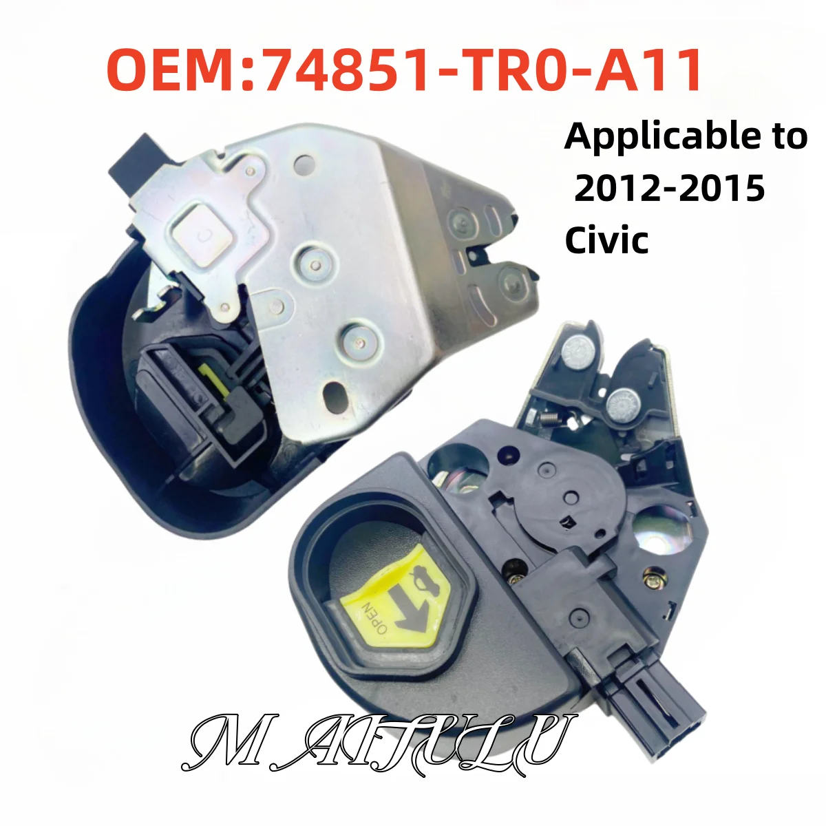 

Applicable 2012 2013 2014 2015 2016 Civic Trunk lid lock machine Trunk lock block trunk opening actuator Auto parts