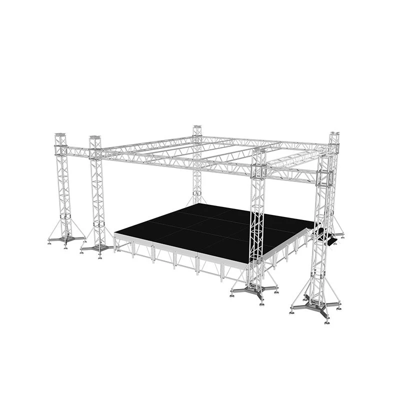 【Factory Wholesale】Spot Goods Adjustable Pin-Connect Truss 25*26*6m Aluminum Outdoor Frame Tower Truss Displays Stage Truss