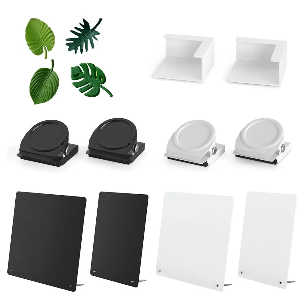 Simple Metal Plate Magnetic Sticker Board Magnetic Clip Movable Desktop Memorandum Message Reminder Board Office