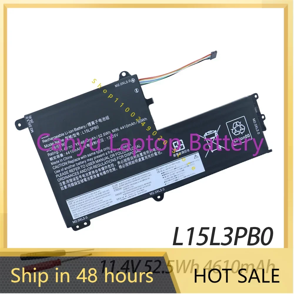 

Аккумулятор L15L3PB0 для Lenovo Yoga 520-14IKB IdeaPad 330S-14AST 330S-15ARR Flex 4 1470 1570 14AST 7000-14IBKR 320S-15AST L15M3PB0