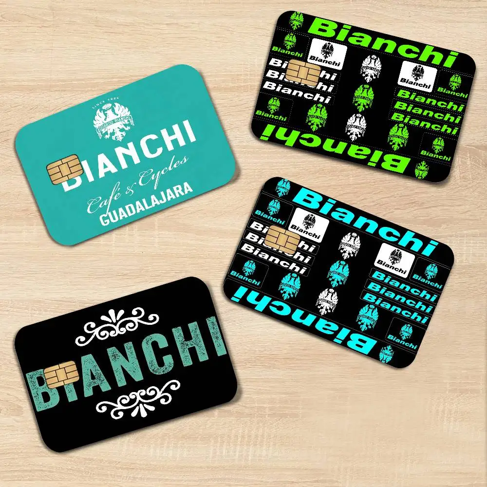 B-bianchi Fashion Matte Gold Silver Black Matte Film Skin Sticker Tape for Bank Credit Debit Card