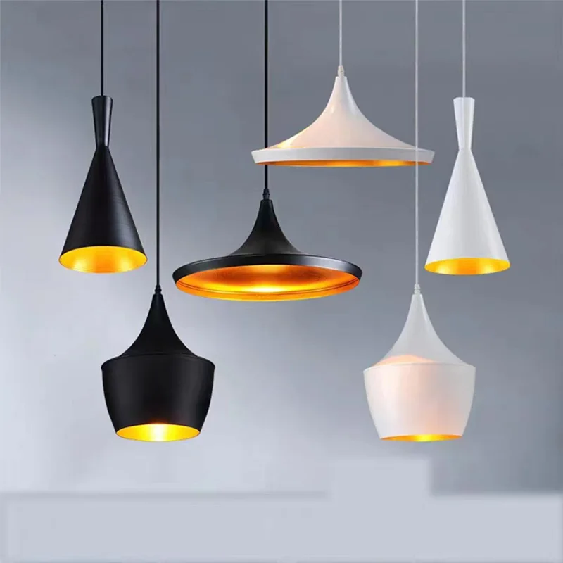 

Nordic Pendant Lights For Home Lighting Modern Dining Musical Instrument ABC Hanging lamp Wooden Aluminum Lampshade