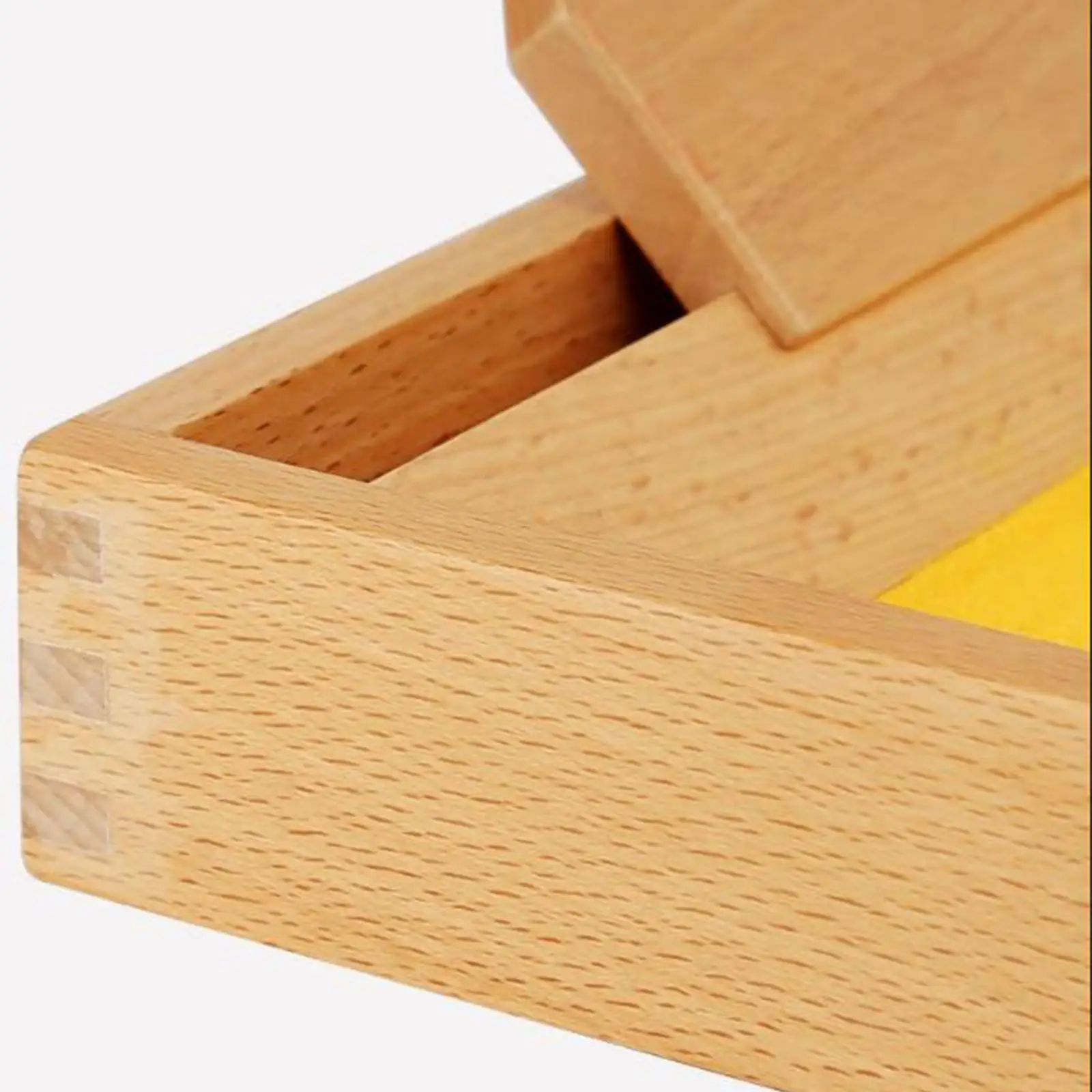 صينية تشكيل الحروف، التعرف على صندوق الكتابة وتمارين الكتابة