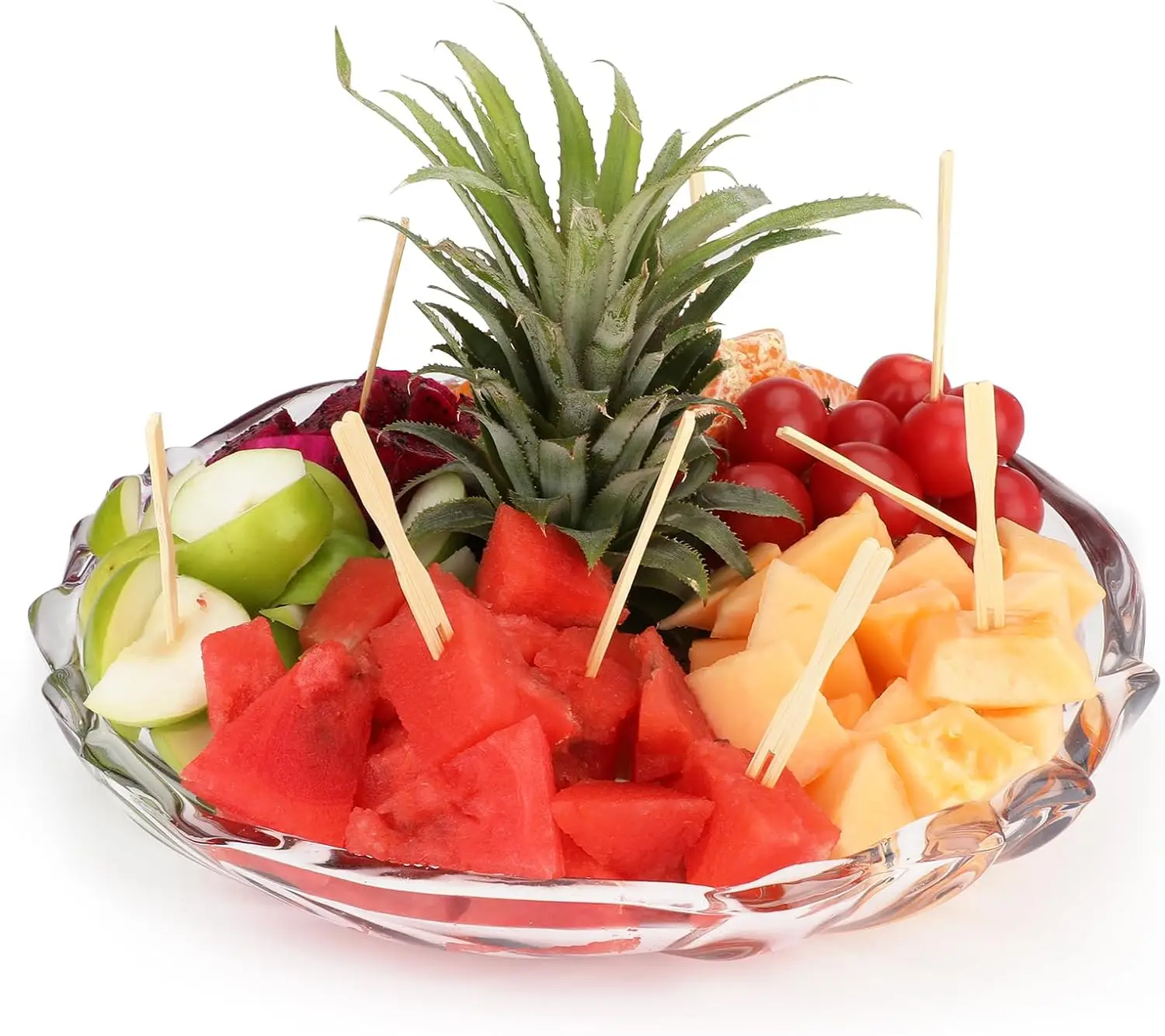 Appetizer Forks Cocktail Mini Charcuterie Picks Toothpick  Small Bamboo Forks Tiny Wooden Little Fruit Food Pic