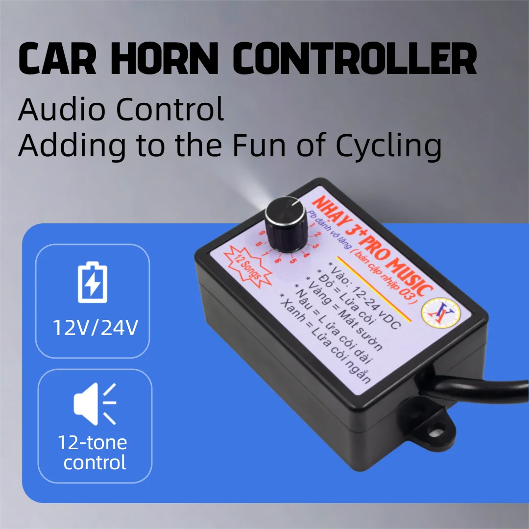 

12V-24V 12-Channel Car Speaker Controller Professional Electronic Speaker Sound Control Suitable for Cars Trucks Marine Boats