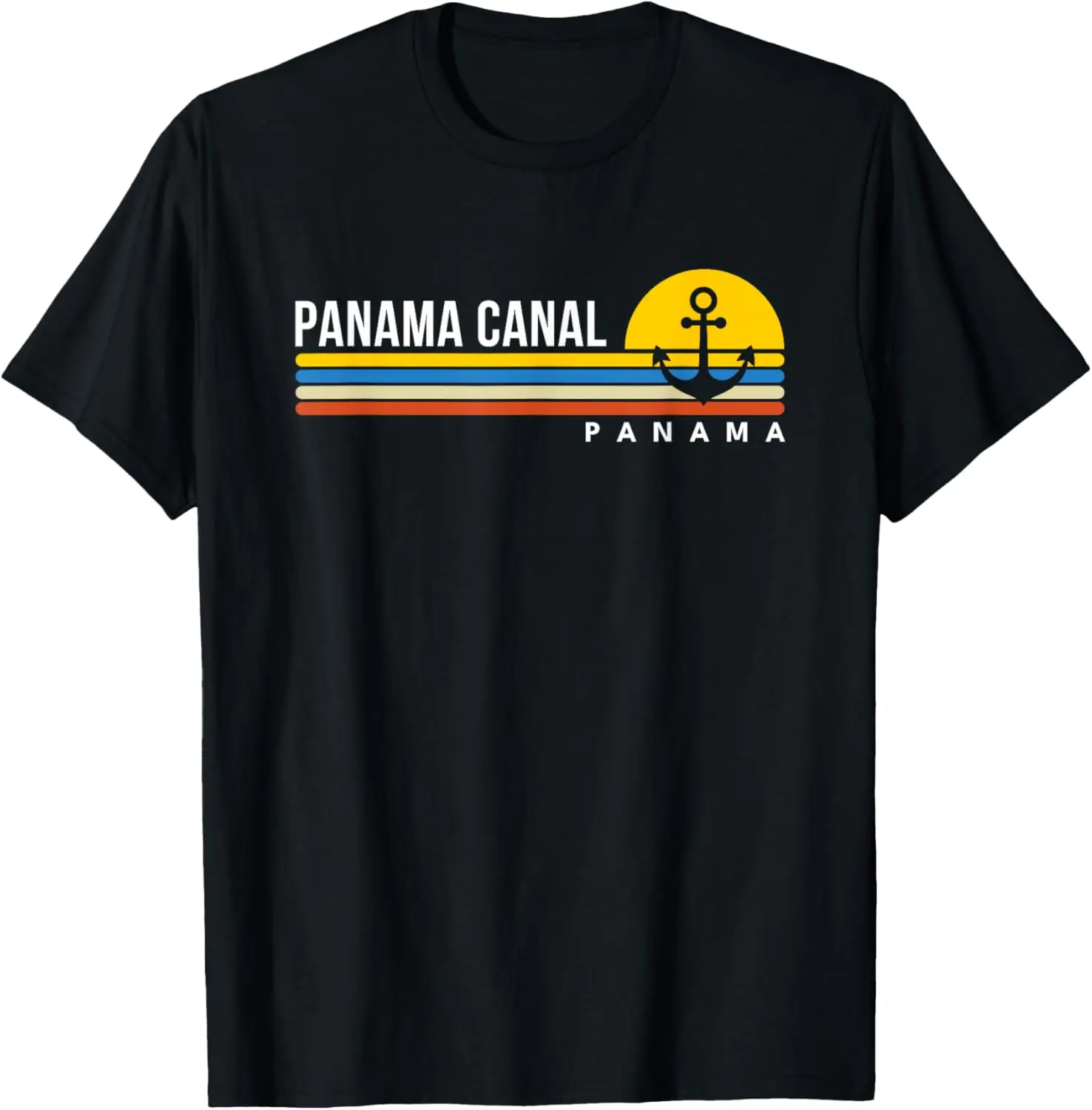 

Panama Canal Graphic T-Shirt Graphic T-shirt 100% cotton short Sleeve Tee