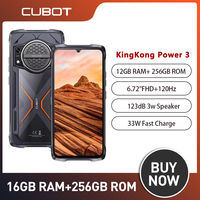 Cubot KingKong Power 3 Rugged Smartphone Android 14 123dB Speaker Helio G99 6.72\