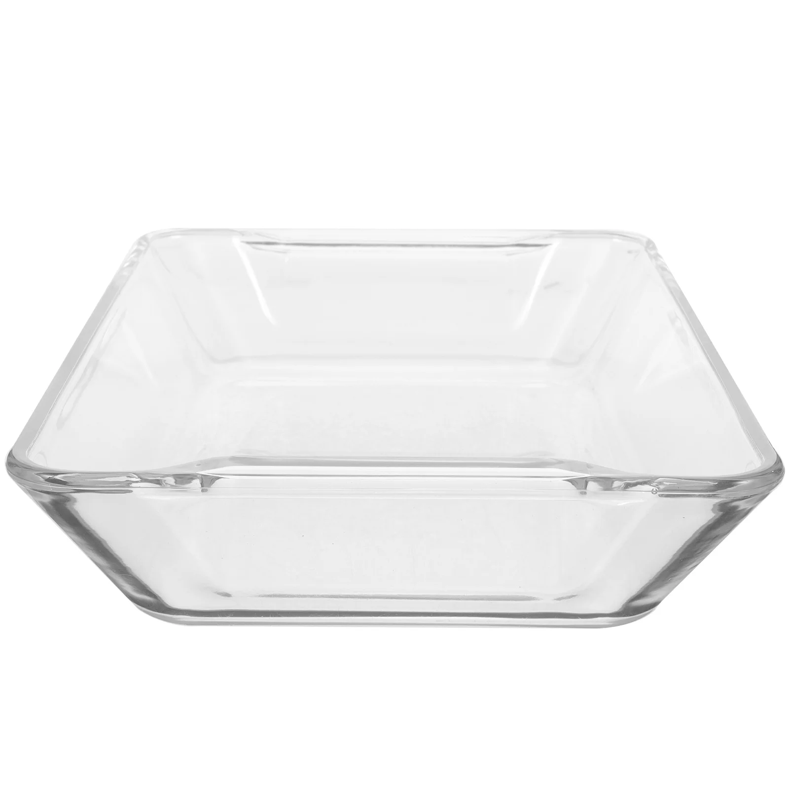 

Clear Glass Fish Steaming Plate 1.6L Versatile Serving Platter Home Kitchen Food Server Serving Platter Glass Plate