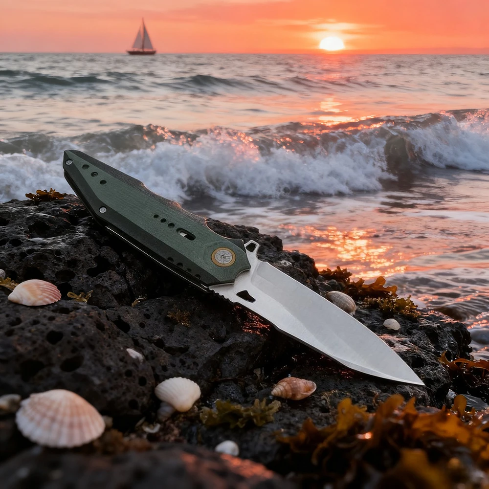 EDC صلابة عالية في الهواء الطلق التخييم الصيد فائدة سكين للفرد البرية بقاء الدفاع عن النفس سكين مغامرة الإنقاذ سكين