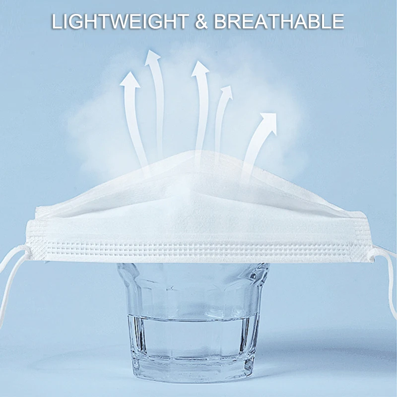 50 pièces Masque à 3 couches m - Disposable Mask Blue avis et prix