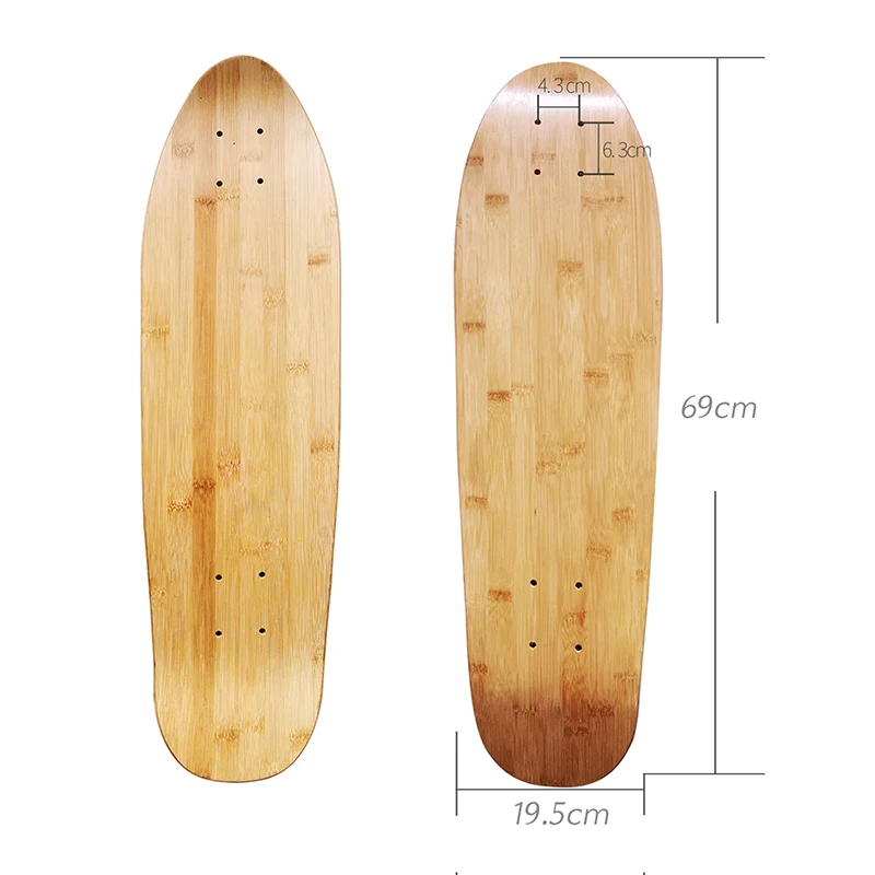 27 inches skateboard deck longboard profissional DIY surfskate Parts Supply skateboarding accessories