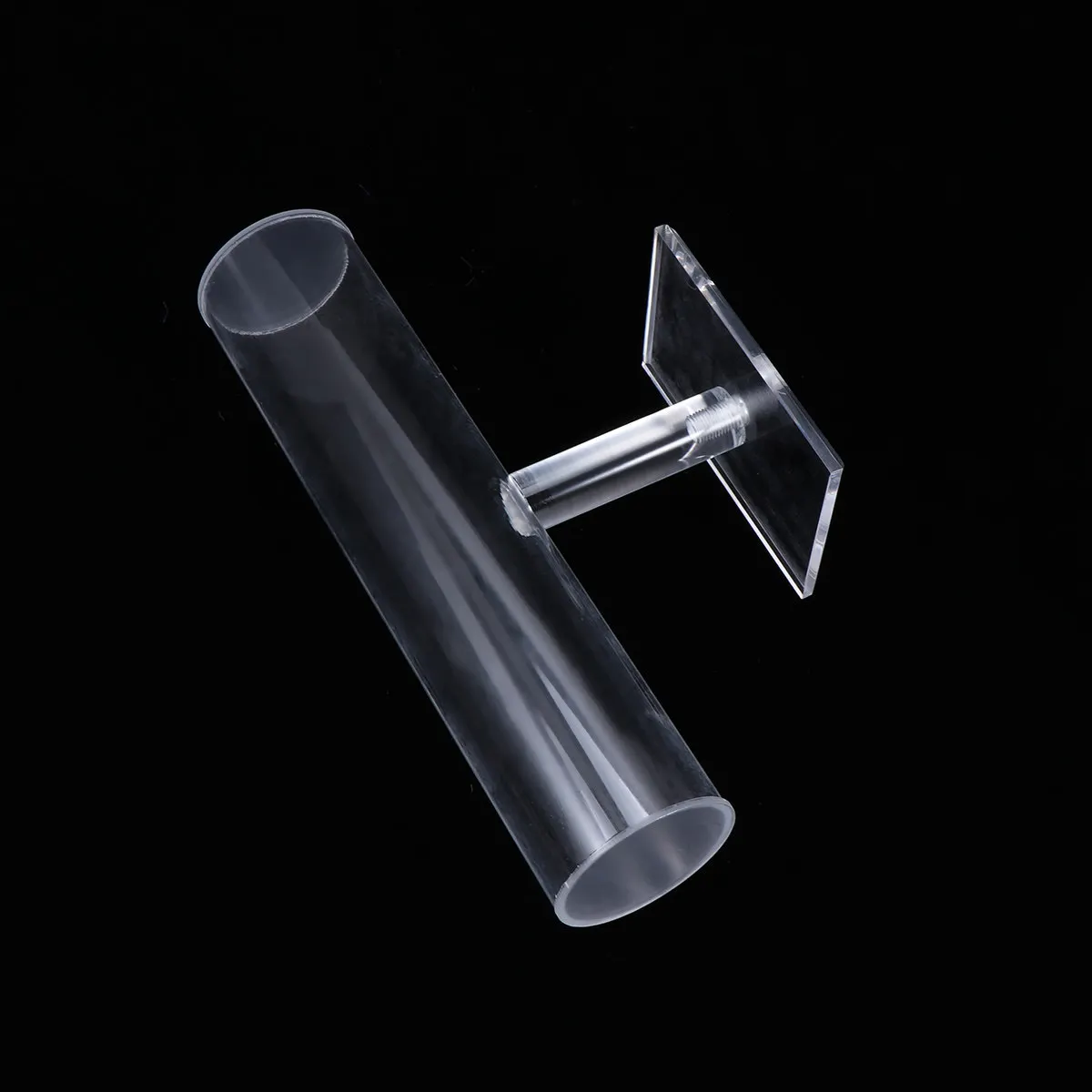 

Premium Acrylic T-Shaped Bracelet Display Stand for Jewelry Shop Organizing Watches Bangles and Accessories with Stable