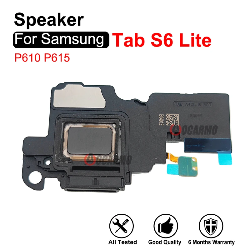 ลำโพงสำหรับ Samsung Galaxy Tab S6 Lite P610 P615ลำโพงแหวน Bell Flex Cable Replacement Part