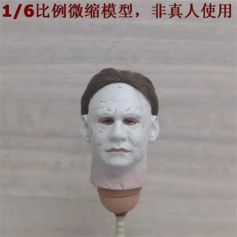 BBK009 1/6 Male Killer Mike Hair Planting Head Carving HT-Interface Model Toy Fit 12'' Action Figure Body In Stock