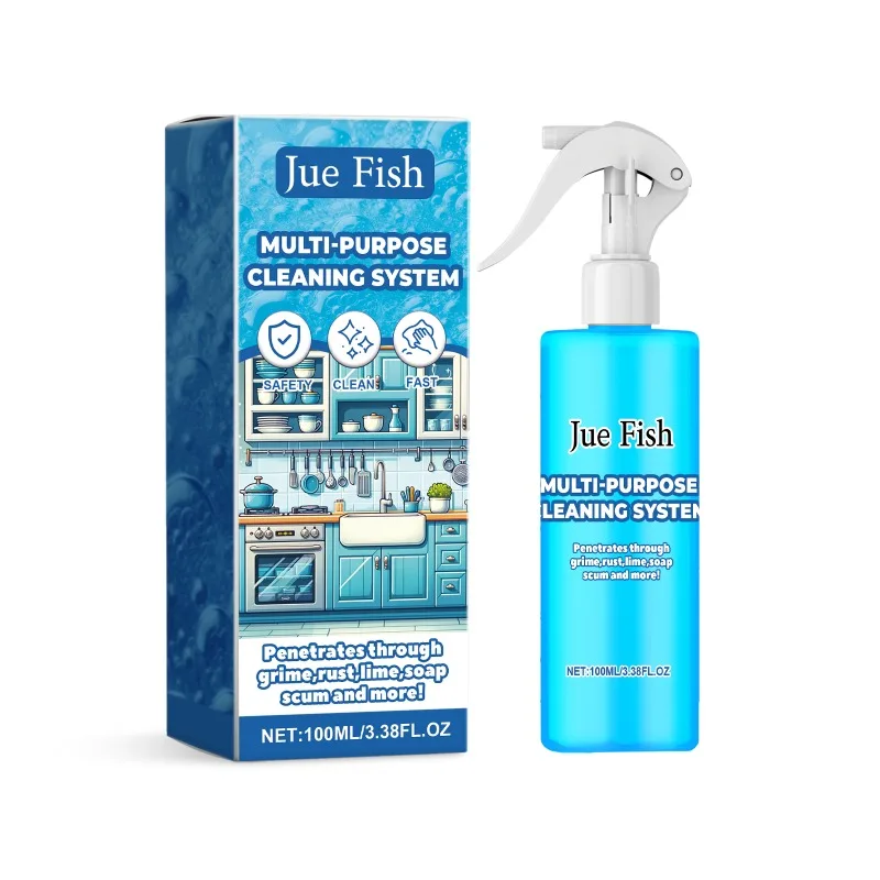 Foam Cleaner for Kitchen Oil Stains, Multi-functional Mild Detergent for Kitchen Stove Cleaning Supplies