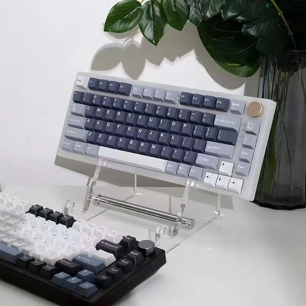 Support d'affichage transparent en acrylique pour clavier, support de rangement pour clavier mécanique, pour salles d'exposition