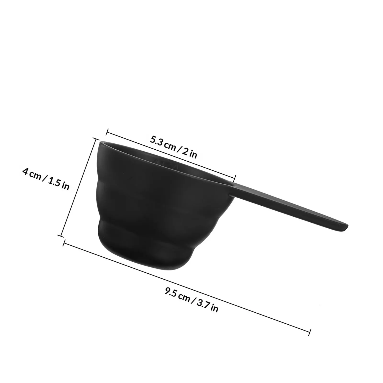 5Pcs Measure Spoon Long Handle Coffee Bean Scoop Polished Kitchen Measuring Spoons for Dry Liquid Ingredients Tea Sugar Spices