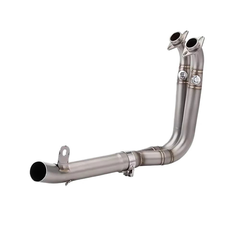 For CFMOTO 450SR 450SS 2022-2024 450 SR SS Motorcycle Exhaust System Header Link Pipe Escape 51MM Muffler Slip Stainless steel