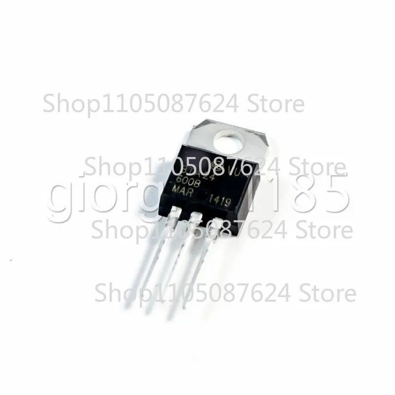 MMZ 10pcs BTA24-600B BTA24 TRIAC 600V 25A TO-220AB