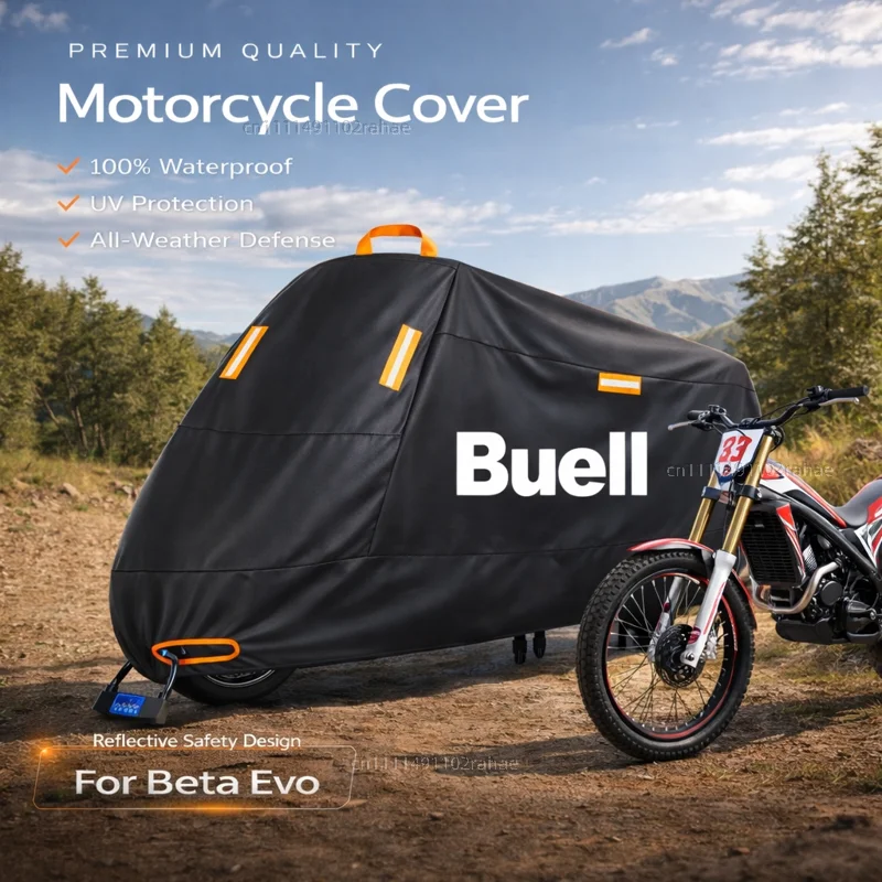 

Чехол для мотоцикла Buell 1125R 1125CR, водонепроницаемый, сверхпрочный, из полиэстера, с защитой от ультрафиолета, для улицы, от дождя, пыли и солнца