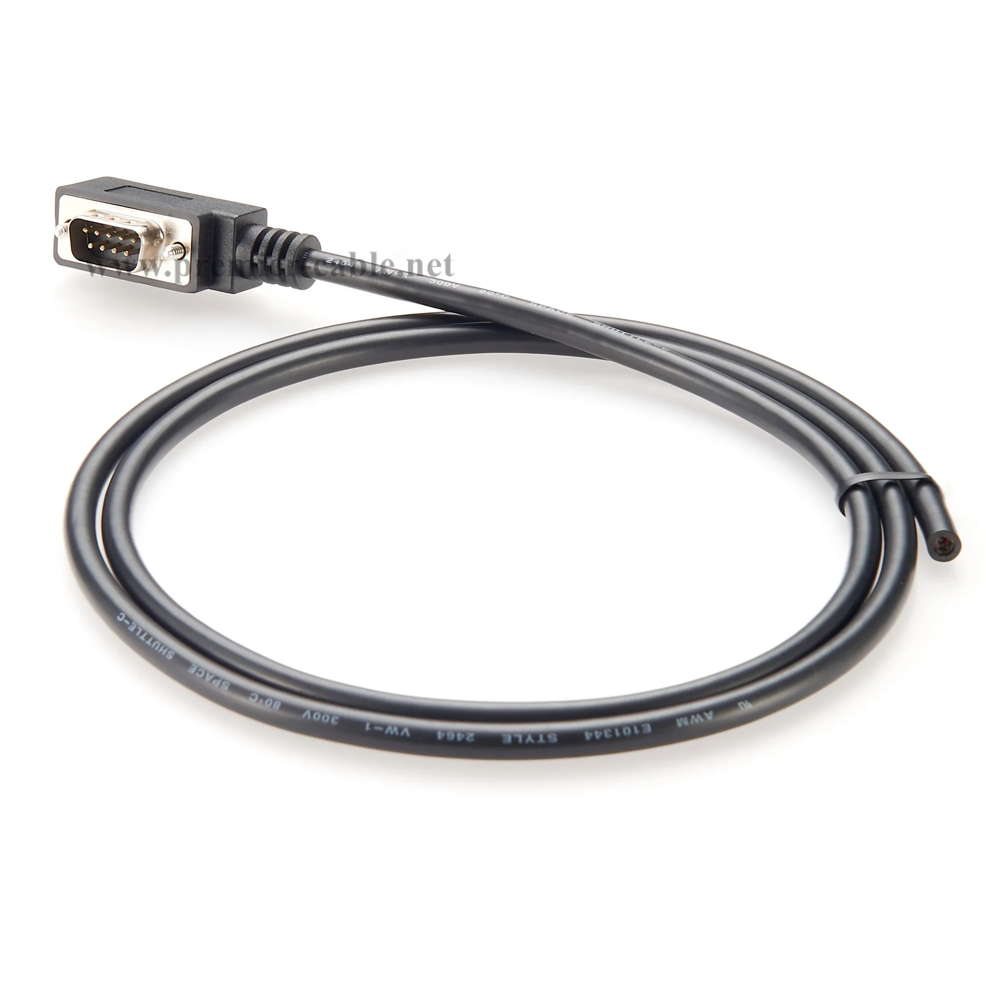 90 Degree angled DB9 Pin rs232 Serial cable Right Angle Single Ended RS232 Serial Cable DB9 9 Pin male 1 Meter