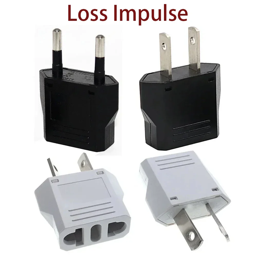 Mini Grounded AU US to EU Plug Adapter 6A European America to Australia Plug Converter USA Euro Small Travel Plug Connector 250V