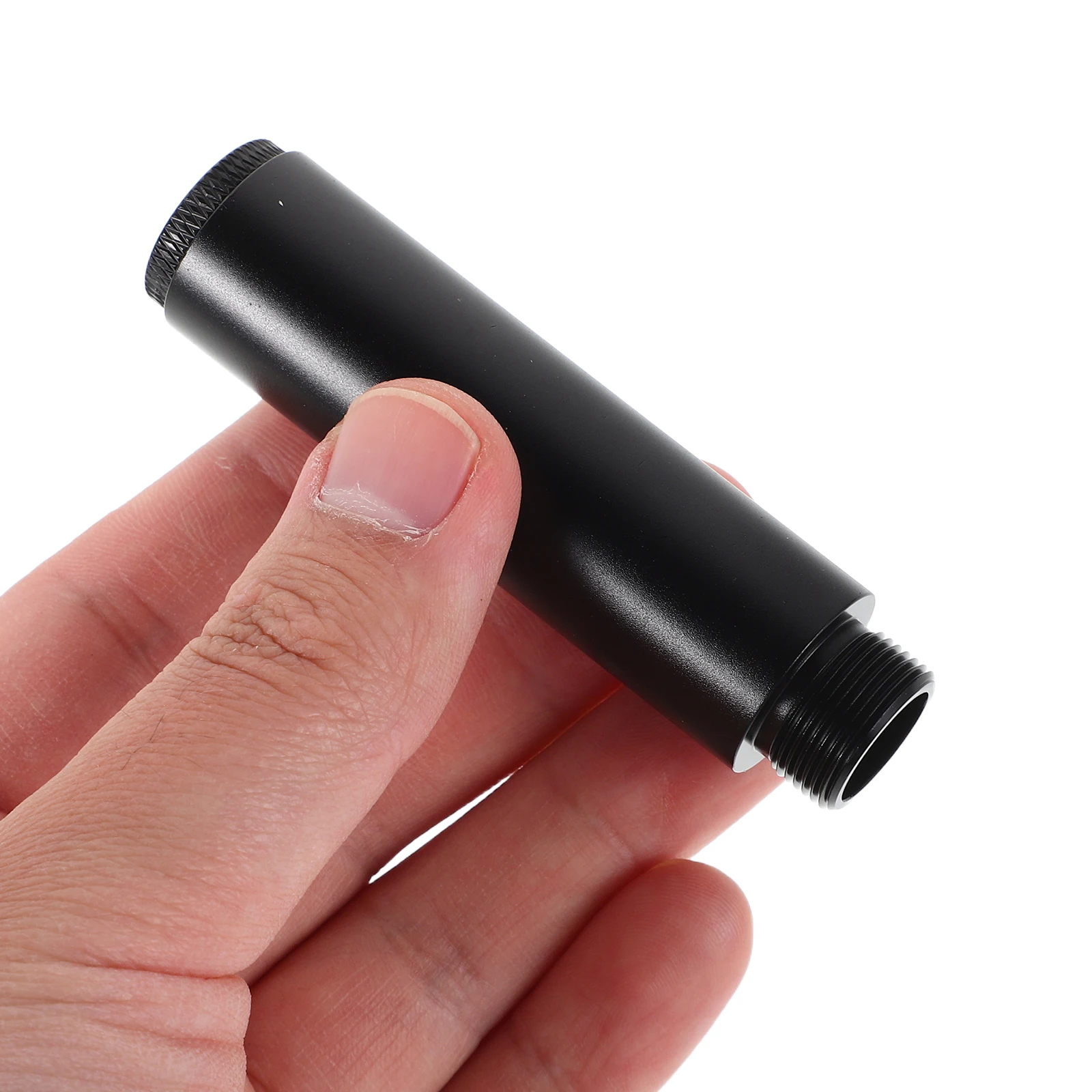 

Microphone Bracket Extension Tube Holder for Stand Adapter Boom Arm Black Accessories